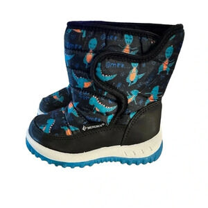 NWT EQUICK Boys Winter Boots Waterproof Lightweight Kid Snow Boots with Fur